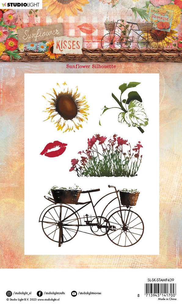 Studio Light Sunflower Kisses Clear Stamp Sunflower Silhouette (SL-SK-STAMP439) (OUTLET) Studio Light Sunflower Kisses Clear Stamp Sunflower Silhouette (SL-SK-STAMP439) (OUTLET)