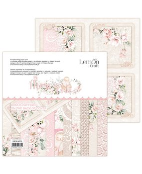 LemonCraft Mums' Love 8x8 Inch Paper Pad (LEM-MUMS-02) (OUTLET)