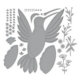 Spellbinders Hummingbird Card Creator Etched Dies (S7-231) (OUTLET)