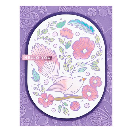 Spellbinders Stylish Oval Floral Bird Layering Stencils (6pcs) (STN-049) (OUTLET) Spellbinders Stylish Oval Floral Bird Layering Stencils (6pcs) (STN-049) (OUTLET)