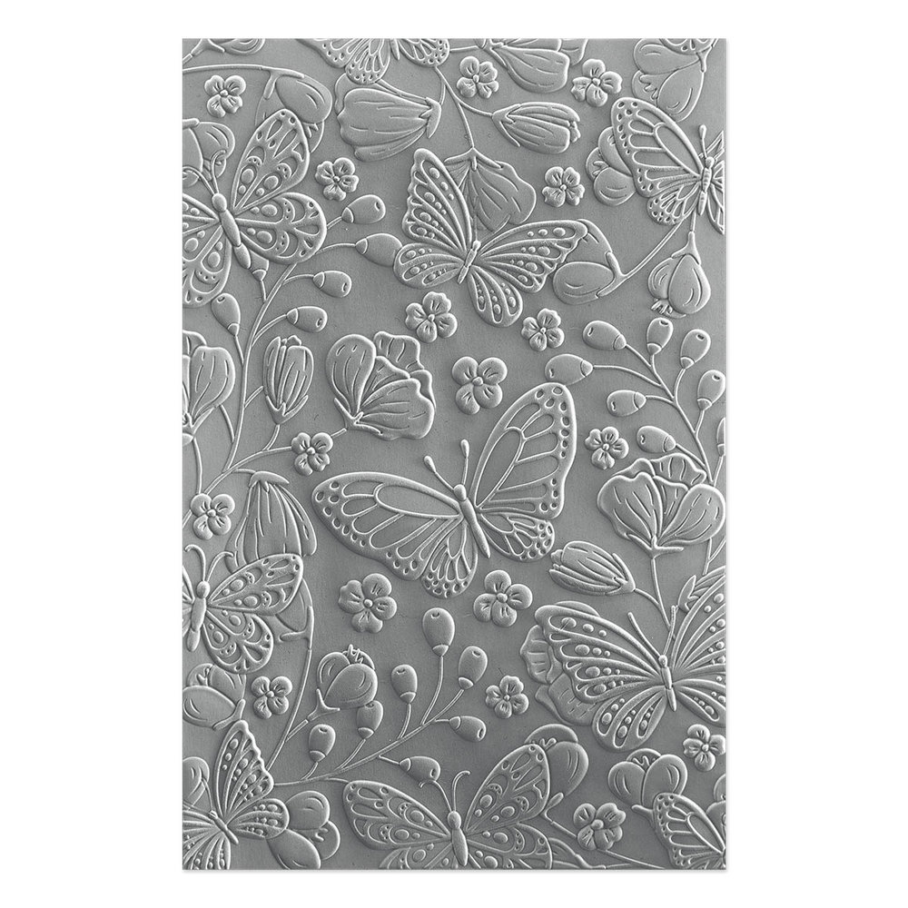 Spellbinders Beautiful Butterflies 3D Embossing Folder (E3D-055) Spellbinders Beautiful Butterflies 3D Embossing Folder (E3D-055)