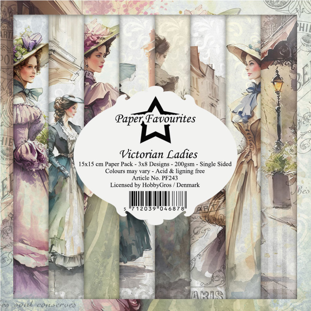 Paper Favourites Victorian Ladies 6x6 Inch Paper Pack (PF243) (DISCONTINUED)