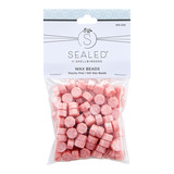 Spellbinders Peachy Pink Wax Beads (100pcs) (WS-041) (OUTLET)