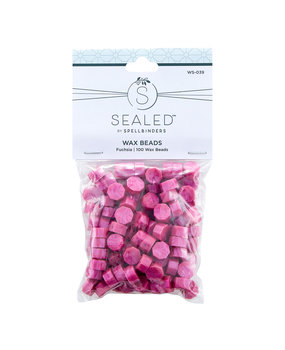Spellbinders Fuchsia Wax Beads (100pcs) (WS-039) (OUTLET)