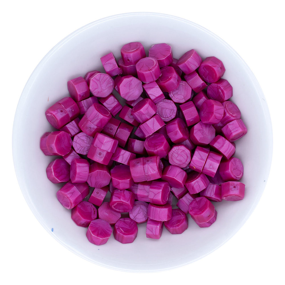 Spellbinders Fuchsia Wax Beads (100pcs) (WS-039) (OUTLET) Spellbinders Fuchsia Wax Beads (100pcs) (WS-039) (OUTLET)