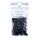 Spellbinders Black Wax Beads (100pcs) (WS-033)