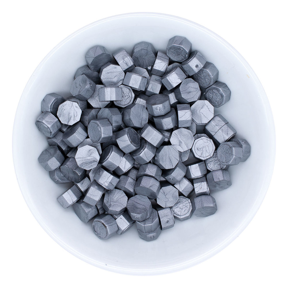 Spellbinders Silver Wax Beads (100pcs) (WS-031)