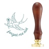 Spellbinders Forget Me Not Wax Seal Stamp (WS-008) (OUTLET) Spellbinders Forget Me Not Wax Seal Stamp (WS-008) (OUTLET)