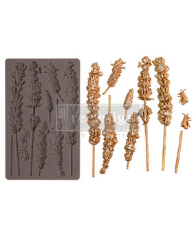 Re-Design with Prima Lavender Harvest 5x8 Inch Decor Mould (663438)