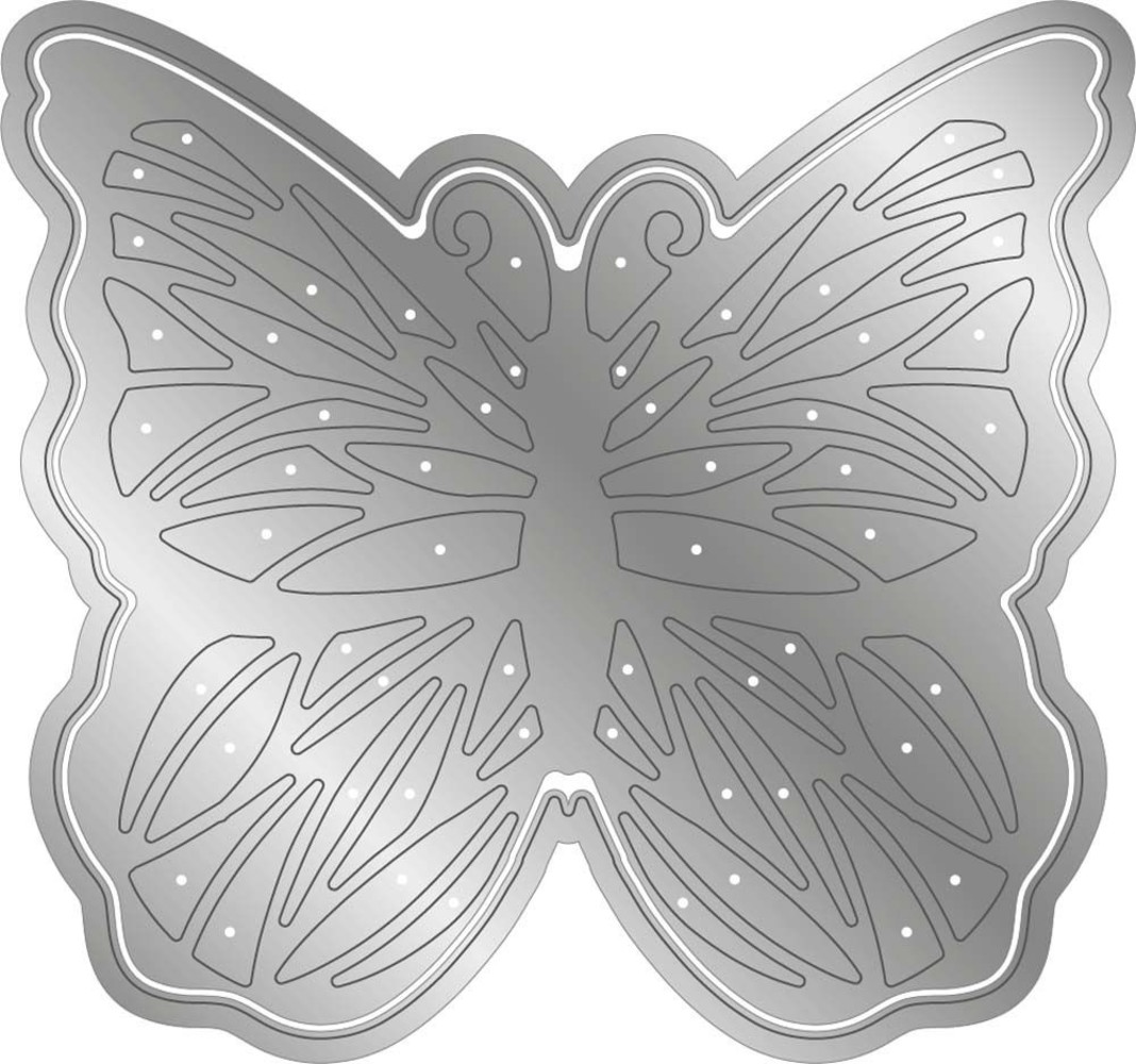 Gemini Statement Cut-in Cut-Out Bold Butterfly Elements Dies (GEM-MD-ELE-BOBUT) (DISCONTINUED)