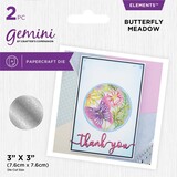 Gemini Statement Cut-in Cut-Out Butterfly Meadow Elements Dies (GEM-MD-ELE-BUTME) (DISCONTINUED)