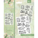 Crafter's Companion Wildflower Clear Stamp Stay Wild (NG-WILD-CA-ST-STWI) (OUTLET)