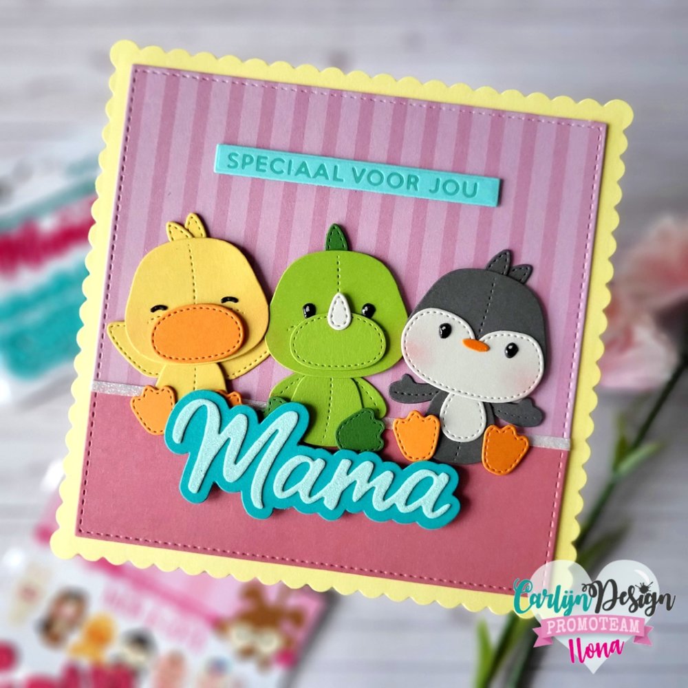 CarlijnDesign Mama Mama Snijmallen (CDSN-0220) (OUTLET)