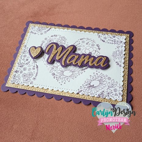 CarlijnDesign Mama Mama Snijmallen (CDSN-0220) (OUTLET)