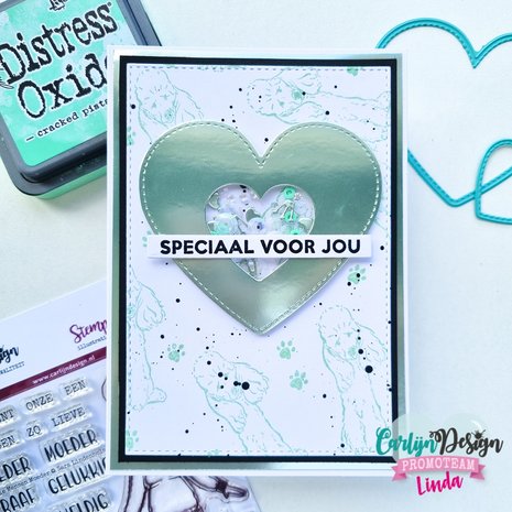 CarlijnDesign Mooie Mensen Moeder Clear Stamps (CDSL-0001) (DISCONTINUED)