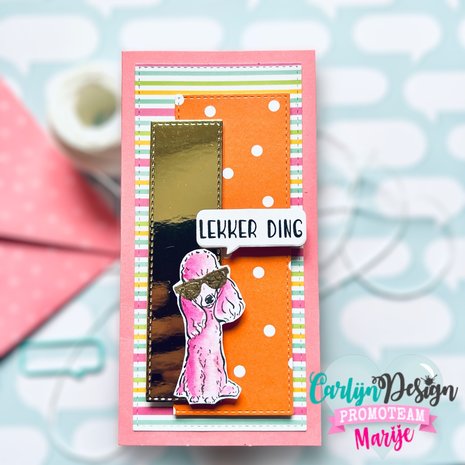 CarlijnDesign Mooie Mensen Teksten 1 Clear Stamps (CDSL-0003) (DISCONTINUED)