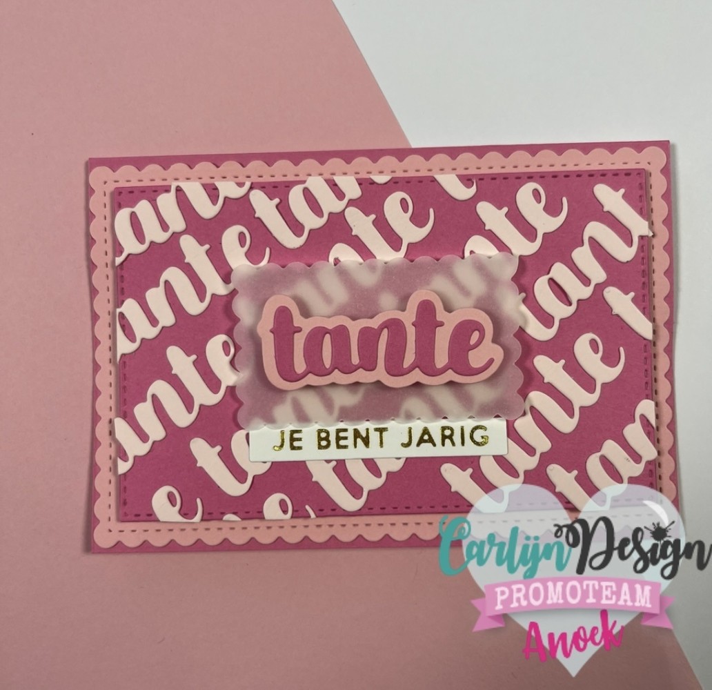 CarlijnDesign Tante Nicht Snijmallen (CDSN-0221) (OUTLET)