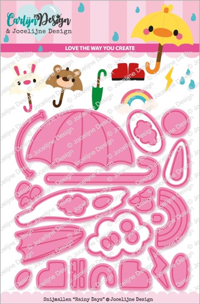 CarlijnDesign Rainy Days Dies (CDJD-0036) (DISCONTINUED)
