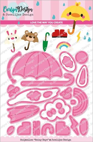 CarlijnDesign Rainy Days Dies (CDJD-0036) (DISCONTINUED)