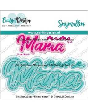 CarlijnDesign Mama Mama Snijmallen (CDSN-0220) (DISCONTINUED)