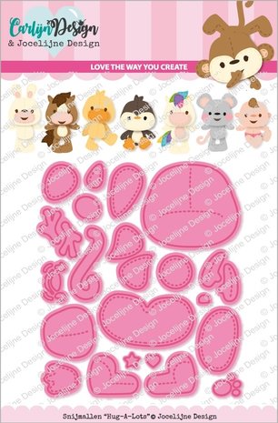 CarlijnDesign Hug-a-Lots Dies (CDJD-0034) CarlijnDesign Hug-a-Lots Dies (CDJD-0034)