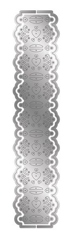 Gemini Ribbon Threading Charming Hearts Elements Dies (GEM-MD-ELE-CHHE) (DISCONTINUED)