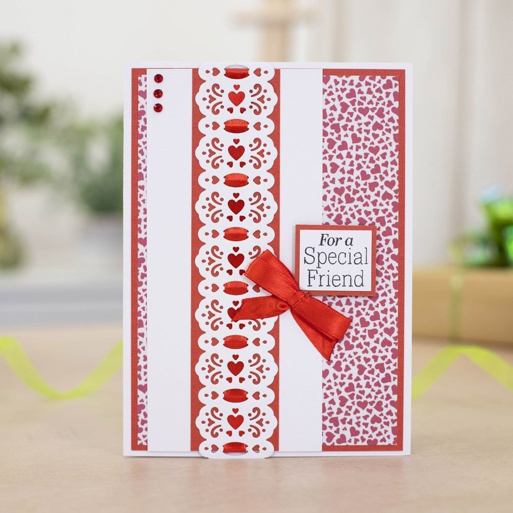 Gemini Ribbon Threading Charming Hearts Elements Dies (GEM-MD-ELE-CHHE) (DISCONTINUED)