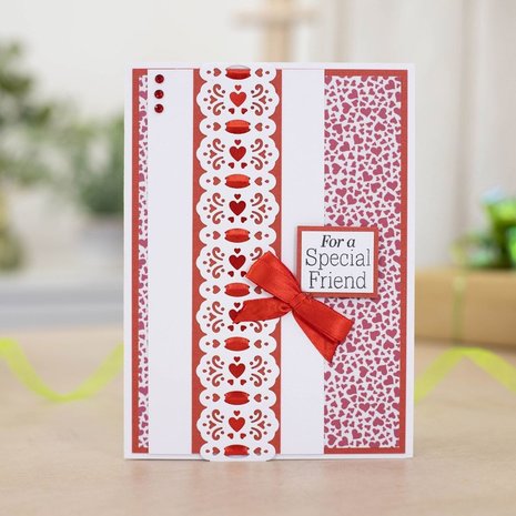 Gemini Ribbon Threading Charming Hearts Elements Dies (GEM-MD-ELE-CHHE) (DISCONTINUED)