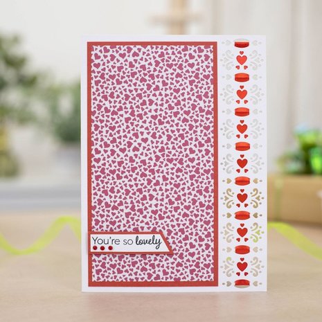 Gemini Ribbon Threading Charming Hearts Elements Dies (GEM-MD-ELE-CHHE) (DISCONTINUED)