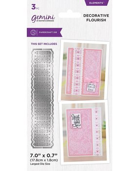 Gemini Ribbon Threading Decorative Flourish Elements Dies (GEM-MD-ELE-DEFL) (DISCONTINUED) Gemini Ribbon Threading Decorative Flourish Elements Dies (GEM-MD-ELE-DEFL) (DISCONTINUED)