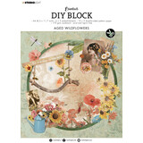 Studio Light Aged Wildflowers DIY Block (SL-ES-DCB45) (OUTLET)