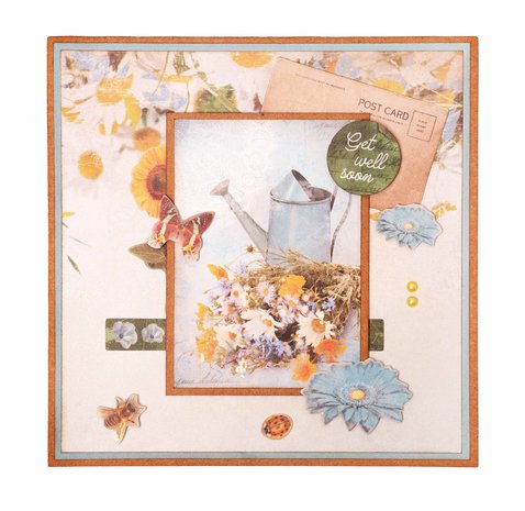 Studio Light Aged Wildflowers DIY Block (SL-ES-DCB45) (OUTLET) Studio Light Aged Wildflowers DIY Block (SL-ES-DCB45) (OUTLET)