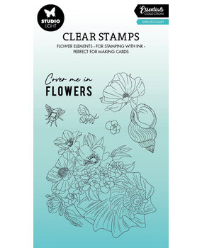 Studio Light Shell Bouquet Essentials Clear Stamps (SL-ES-STAMP428) (OUTLET) Studio Light Shell Bouquet Essentials Clear Stamps (SL-ES-STAMP428) (OUTLET)