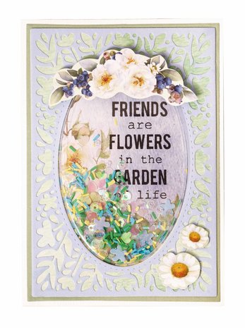 Studio Light Floral Border Card Essentials Cutting Dies (SL-ES-CD518)