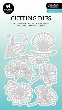 Studio Light Flower Seashells Essentials Cutting Dies (SL-ES-CD520) (OUTLET) Studio Light Flower Seashells Essentials Cutting Dies (SL-ES-CD520) (OUTLET)