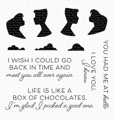 My Favorite Things At the Movies Romance Clear Stamps (CS-775) (OUTLET)