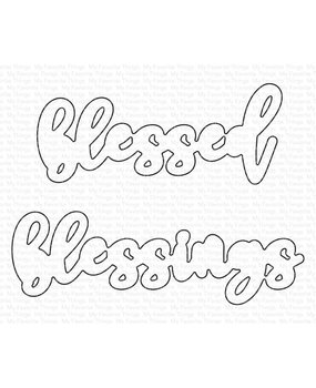 My Favorite Things Blessings Die-Namics (MFT-2498) (OUTLET)