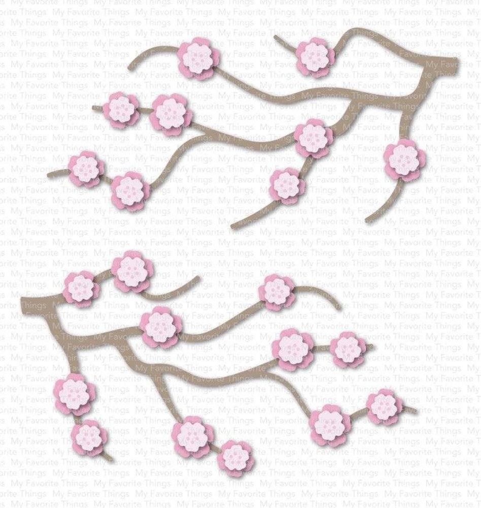 My Favorite Things Cherry Blossoms Die-Namics (MFT-2512) (OUTLET) My Favorite Things Cherry Blossoms Die-Namics (MFT-2512) (OUTLET)