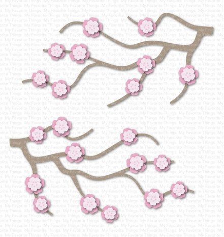 My Favorite Things Cherry Blossoms Die-Namics (MFT-2512) (OUTLET) My Favorite Things Cherry Blossoms Die-Namics (MFT-2512) (OUTLET)