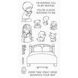 My Favorite Things In My Prayers Clear Stamps (YUZU-017) (OUTLET)