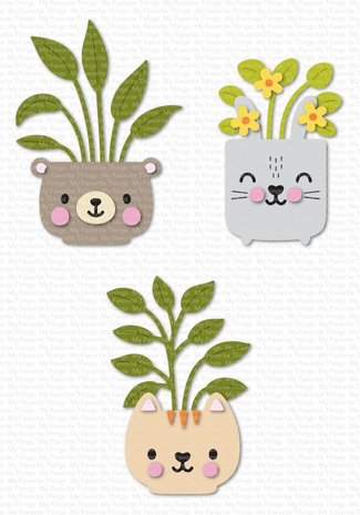 My Favorite Things Potted Pets Die-Namics (MFT-2516) (OUTLET)