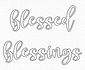 Twice Blessed Die-Namics (MFT-2499) (OUTLET) Twice Blessed Die-Namics (MFT-2499) (OUTLET)