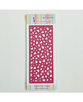 Dress My Craft Cutting Die Slimline Heart (DMCD4114) (OUTLET)