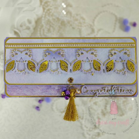 Dress My Craft Cutting Die Border Peacock Border (DMCD3938) (OUTLET) Dress My Craft Cutting Die Border Peacock Border (DMCD3938) (OUTLET)