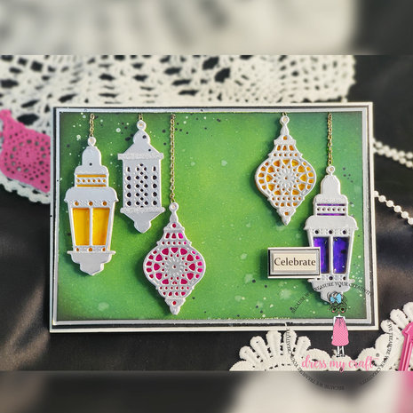 Dress My Craft Cutting Die Basic Designer Traditional Hangings (DMCD6479) (OUTLET) Dress My Craft Cutting Die Basic Designer Traditional Hangings (DMCD6479) (OUTLET)