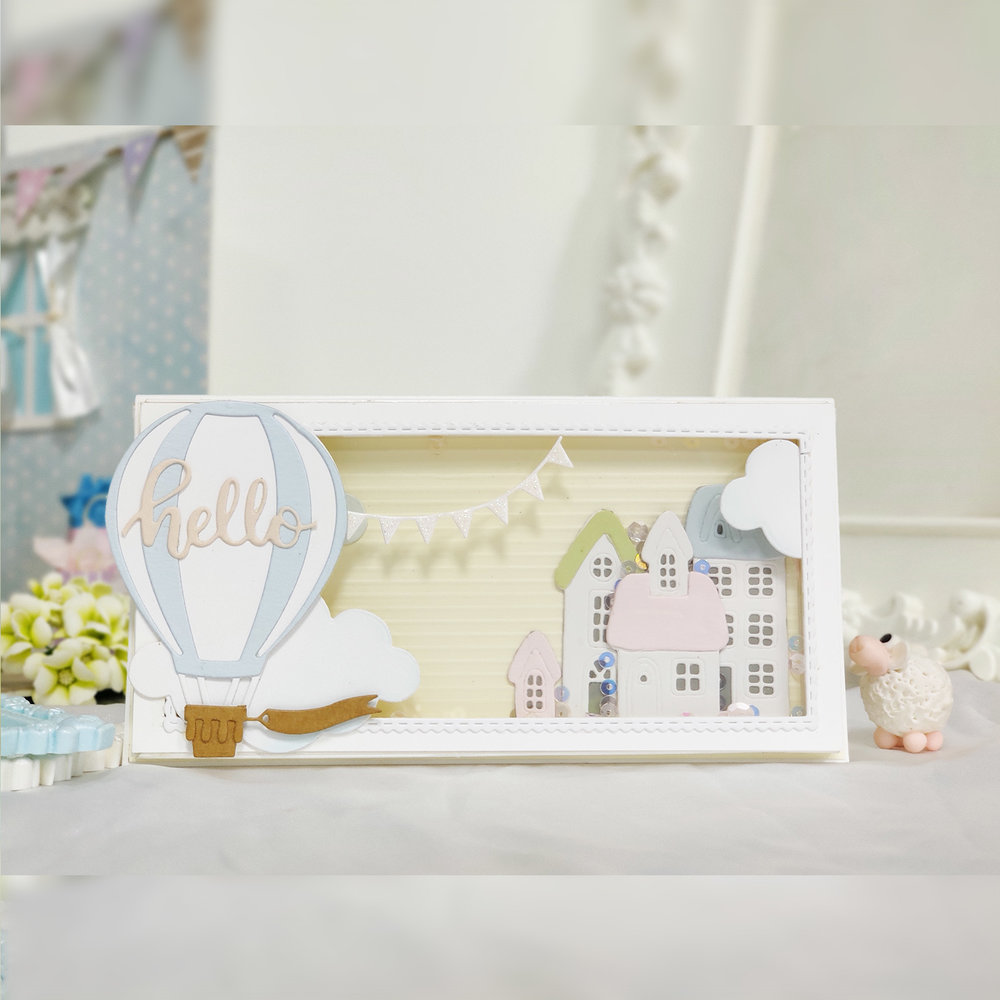 Dress My Craft Cutting Die Basic Designer Hot Air Balloon #2 (DMCD6435) (OUTLET) Dress My Craft Cutting Die Basic Designer Hot Air Balloon #2 (DMCD6435) (OUTLET)