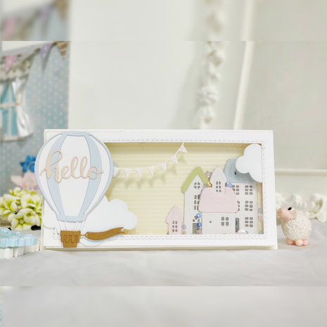 Dress My Craft Cutting Die Basic Designer Hot Air Balloon #2 (DMCD6435) (OUTLET) Dress My Craft Cutting Die Basic Designer Hot Air Balloon #2 (DMCD6435) (OUTLET)