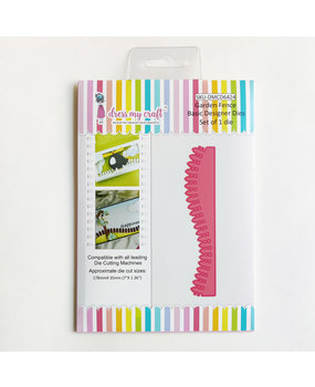 Dress My Craft Cutting Die Basic Designer Garden Fence (DMCD6424) (OUTLET)