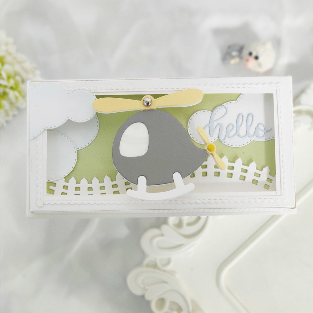 Dress My Craft Cutting Die Basic Designer Garden Fence (DMCD6424) (OUTLET)