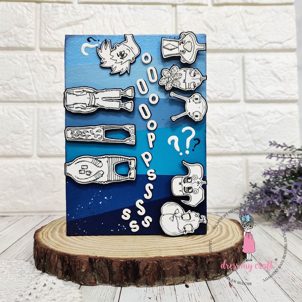 Dress My Craft Transfer Me Alien Characters (DMCDP4655) (OUTLET) Dress My Craft Transfer Me Alien Characters (DMCDP4655) (OUTLET)